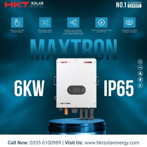 HKT Maxtron 6KW Hybrid Solar Inverter – IP65 Waterproof