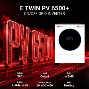 HKT E TWIN PV 6500+ On/Off Grid Solar Inverter