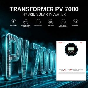 HKT Transformer PV 7000 Dual 6.2KW Hybrid Solar Inverter